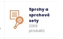 Sprchy a sprchové sety