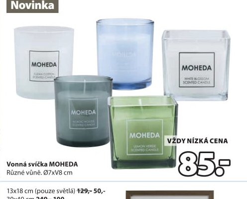 Vonná svíčka MOHEDA
