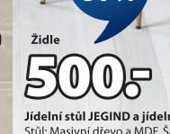 Jídelní židle JONSTRUP