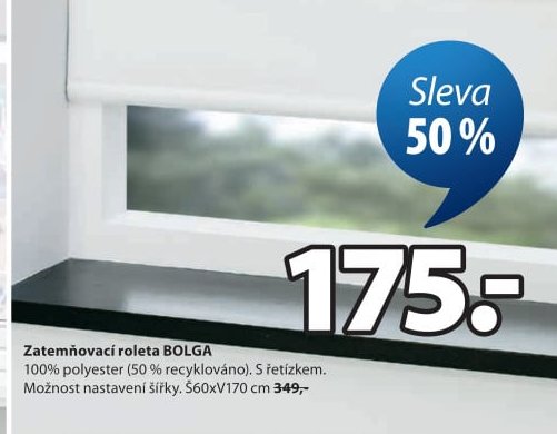 Zatemňovací roleta BOLGA