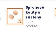 Sprchové kouty a zástěny