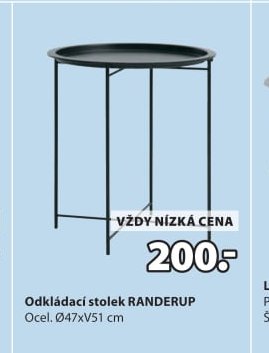 Odkládací stolek RANDERUP