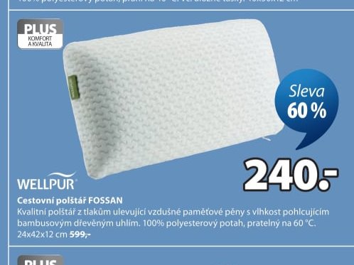 Cestovní polštář FOSSAN