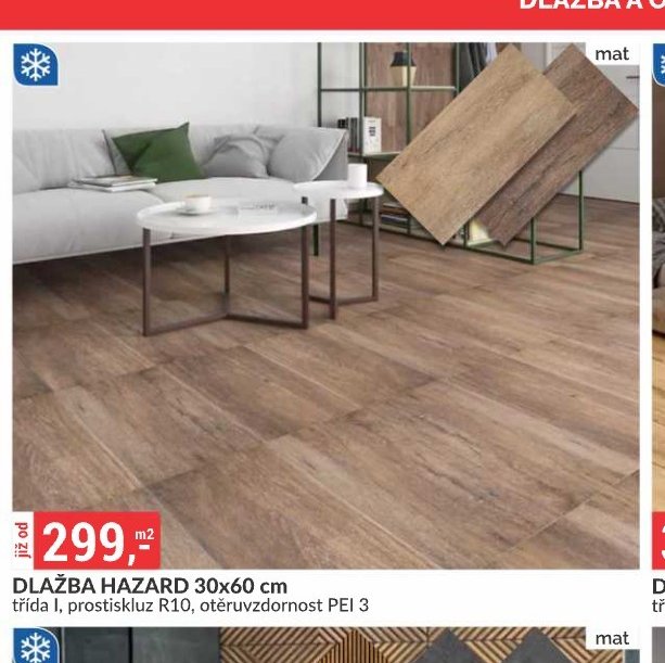 DLAŽBA HAZARD 30x60 cm