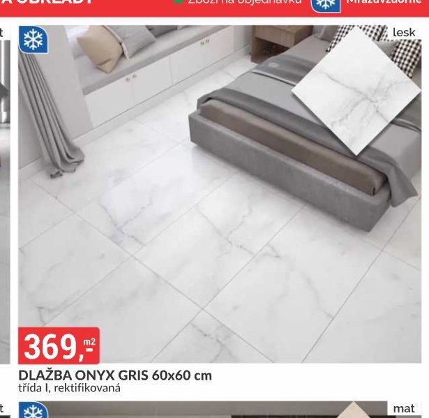 DLAŽBA ONYX GRIS 60x60 cm