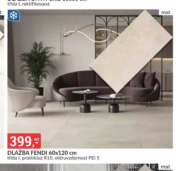DLAŽBA FENDI 60x120 cm