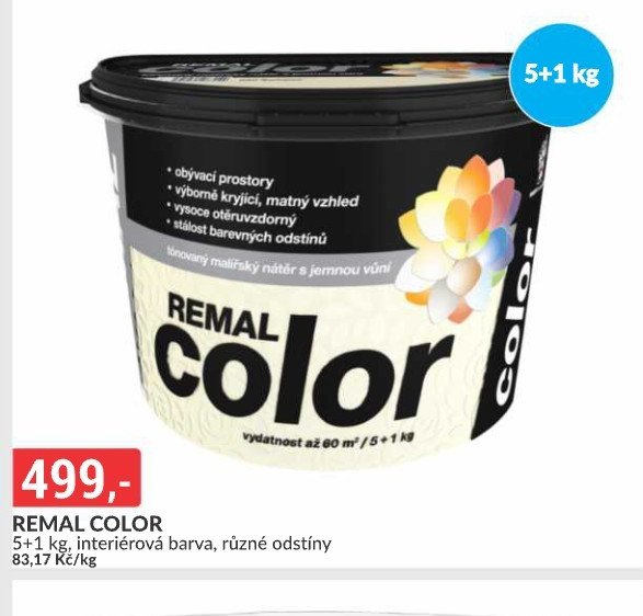 REMAL COLOR 5+1 kg