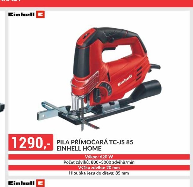 PILA PŘÍMOČARÁ TC-JS 85 EINHELL HOME