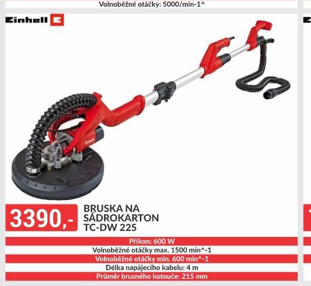 BRUSKA NA SÁDROKARTON TC-DW 225