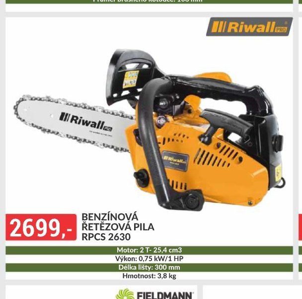 BENZÍNOVÁ ŘETĚZOVÁ PILA RPCS 2630
