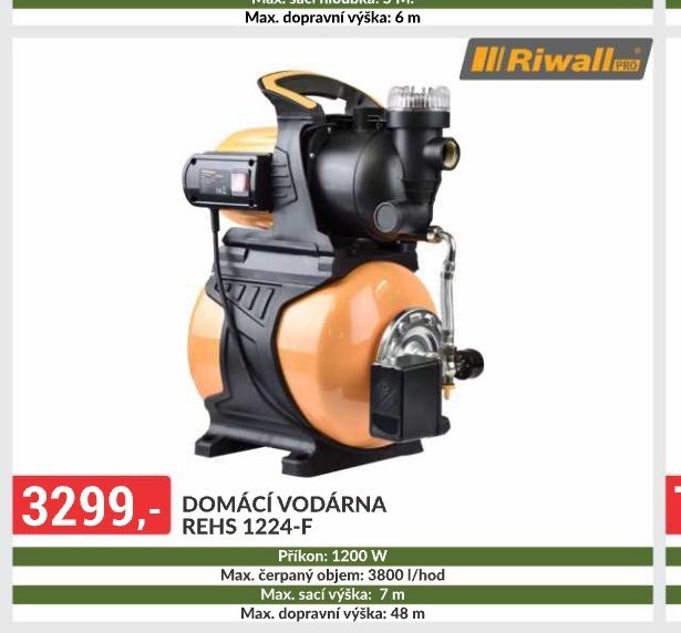 DOMÁCÍ VODÁRNA REHS 1224-F