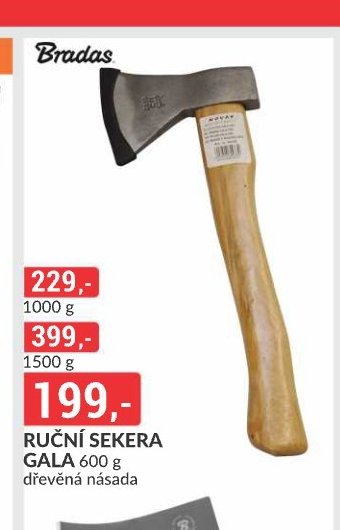 Ruční sekera Gala 1000 g