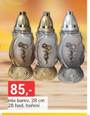 Hřbitovní svíčka 28 cm