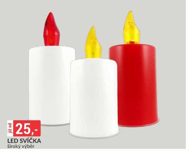 LED SVÍČKA široký výběr