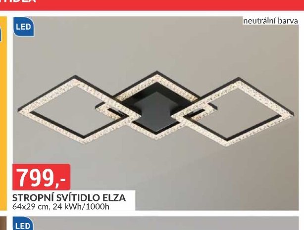 STROPNÍ SVÍTIDLO ELZA