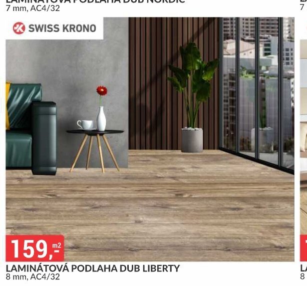 LAMINÁTOVÁ PODLAHA DUB LIBERTY
