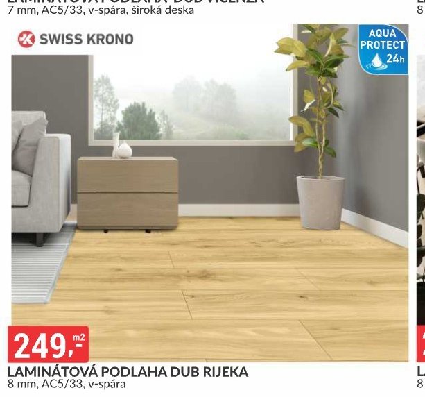 LAMINÁTOVÁ PODLAHA DUB RIJEKA