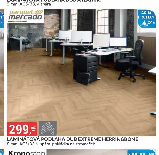 LAMINÁTOVÁ PODLAHA DUB EXTREME HERRINGBONE