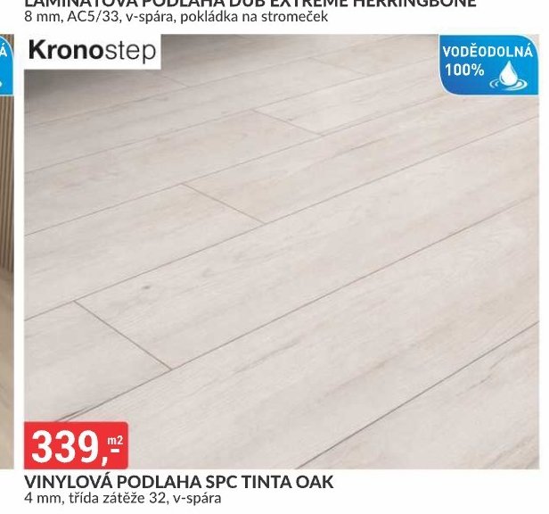 VINYLOVÁ PODLAHA SPC TINTA OAK