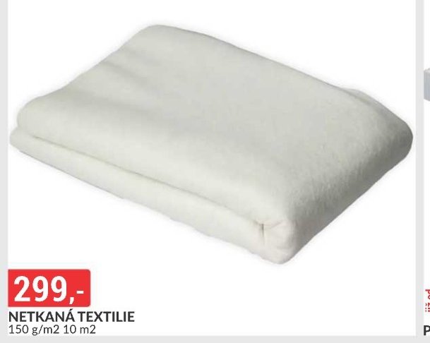 NETKANÁ TEXTILIE 150 g/m2 10 m2