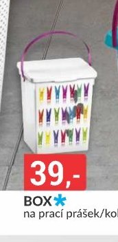 BOX na prací prášek/kolíčky, 5 l