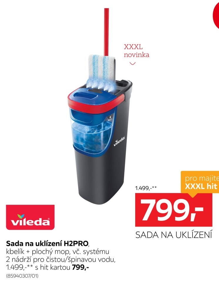 Sada na uklízení H2PRO