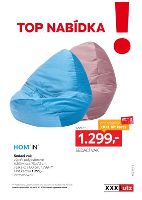 akční leták XXXLutz 12.10.2026-25.10.2026