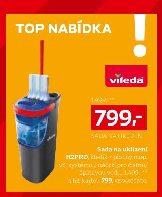 Sada na uklízení H2PRO