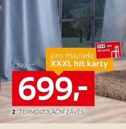 Termoizolační závěs Schal