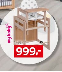15 Kombinovaná vysoká židle Sweetheart