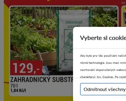 Zahradnický substrát 70 l