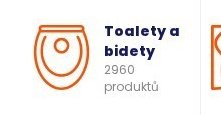Toalety a bidety