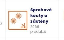 Sprchové kouty a zástěny