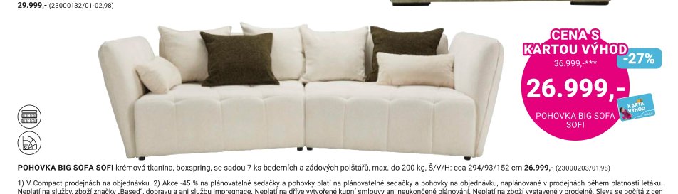 POHOVKA BIG SOFA SOFI