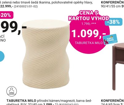 TABURETKA MILO