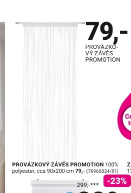 PROVÁZKOVÝ ZÁVĚS PROMOTION