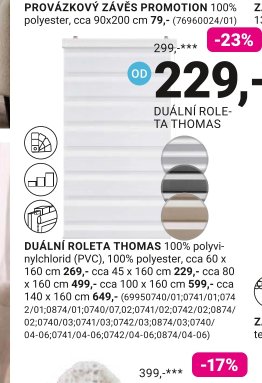 DUÁLNÍ ROLETA THOMAS