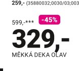 Měkká deka Olav