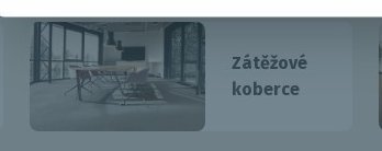 Zátěžové koberce