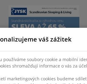 JYSK akční leták