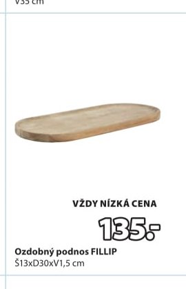 Ozdobný podnos FILLIP