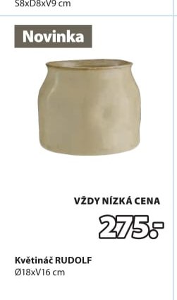 Květináč RUDOLF