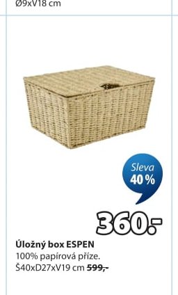 Úložný box ESPEN